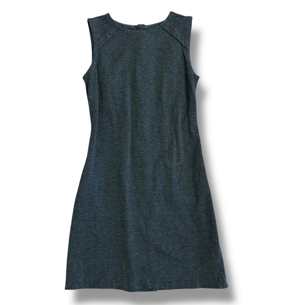 Brooks Brothers Sleeveless Sheath Dress Gray Size 0 Work Office Career Classic